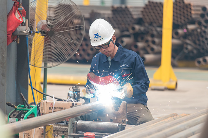 五常网架焊接车间